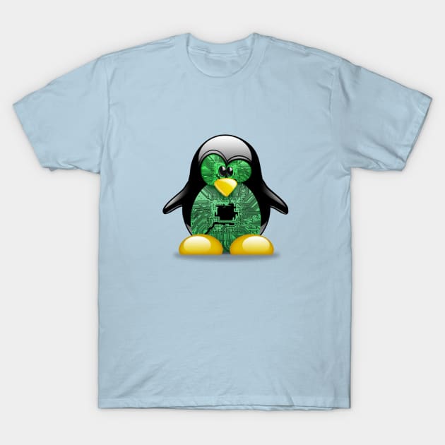 Linux Tux T-Shirt by cryptogeek